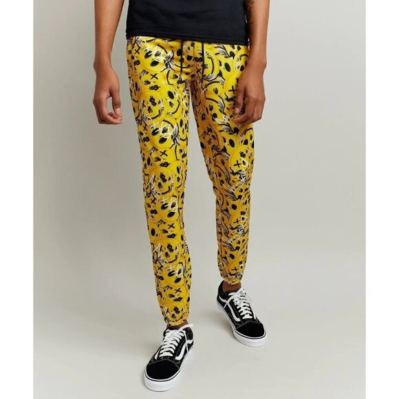 Reason Skelly Smile Allover Print Tracksuit Set Hoodie & Pants Mens X-Large - Picture 10 of 11